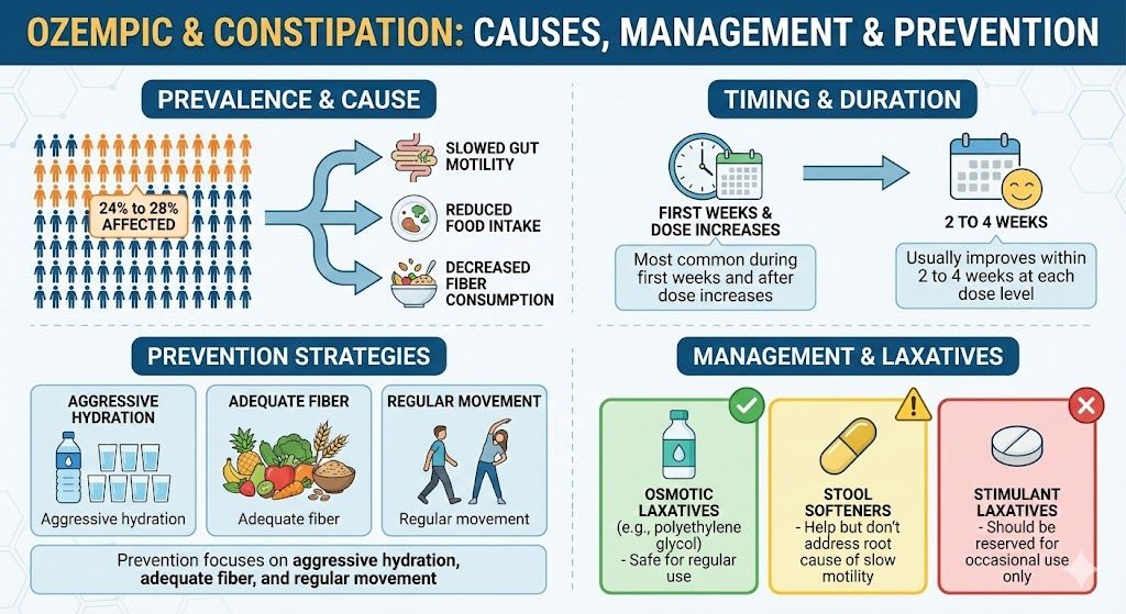 A graphic or illustrative image representing the concept of digestive slowing and constipation relief.