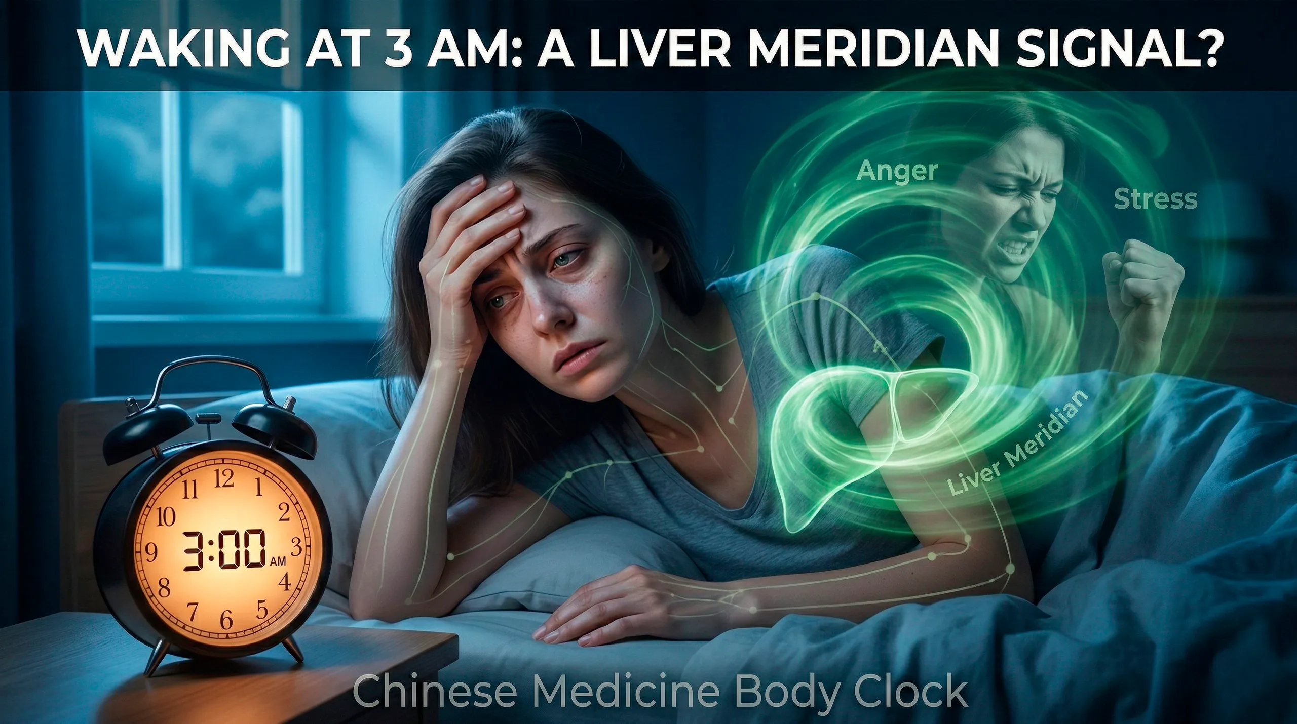 Chinese Body Clock: Why You Wake Up at 3 AM