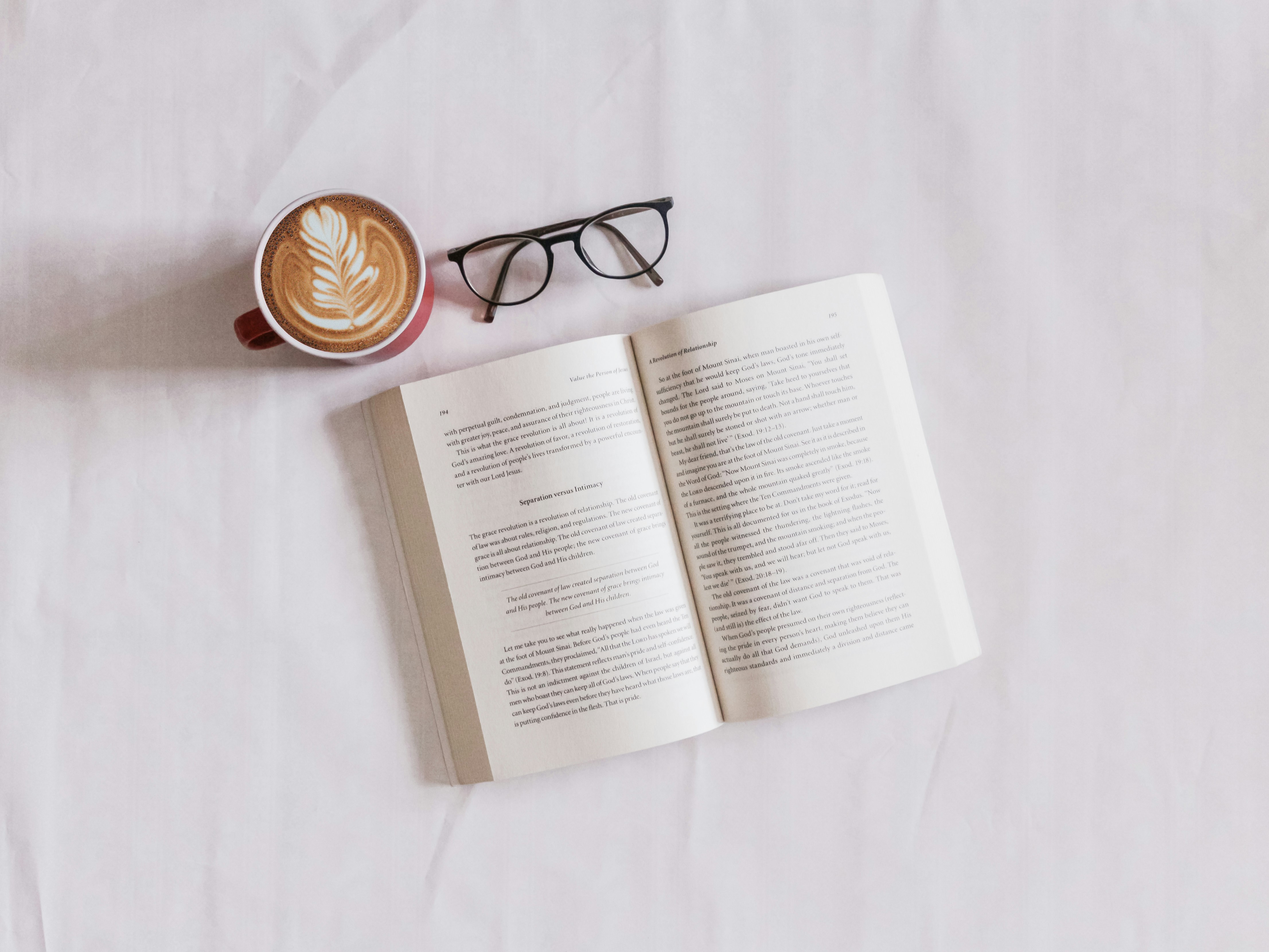 A health-focused book sitting on a desk.