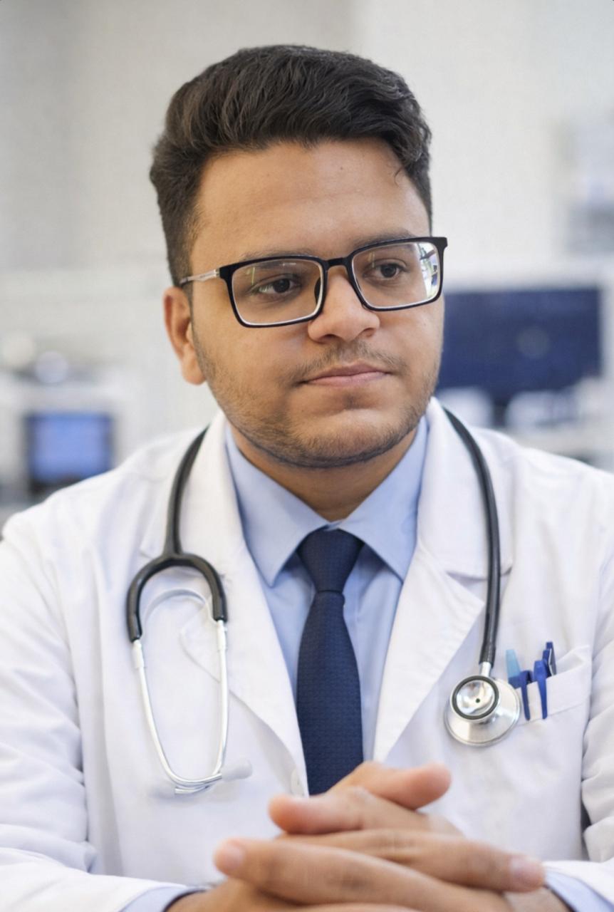 Portrait of Dr. Hamza, a medical content reviewer with expertise in healthcare research.