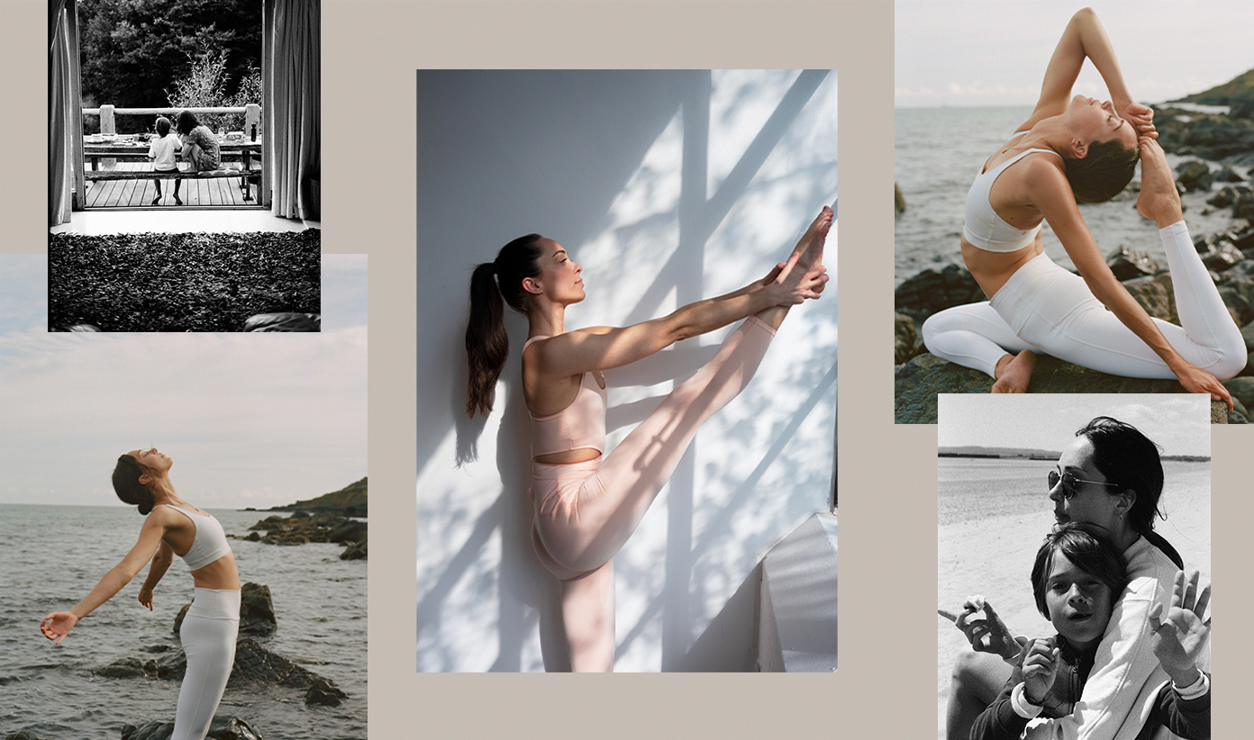 Laura Dodd in a lifestyle setting illustrating the balance between motherhood and personal wellness.