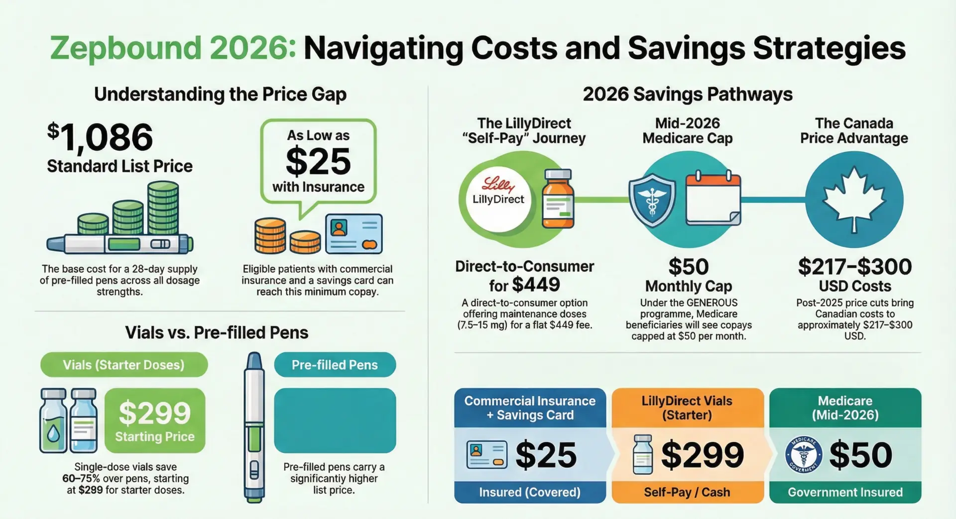 Zepbound Vials Cost: Save 50% via LillyDirect (2026)