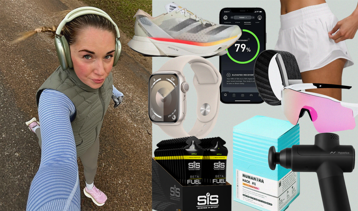 Infographic text reading 'Here's How To Prep For Race Day'.