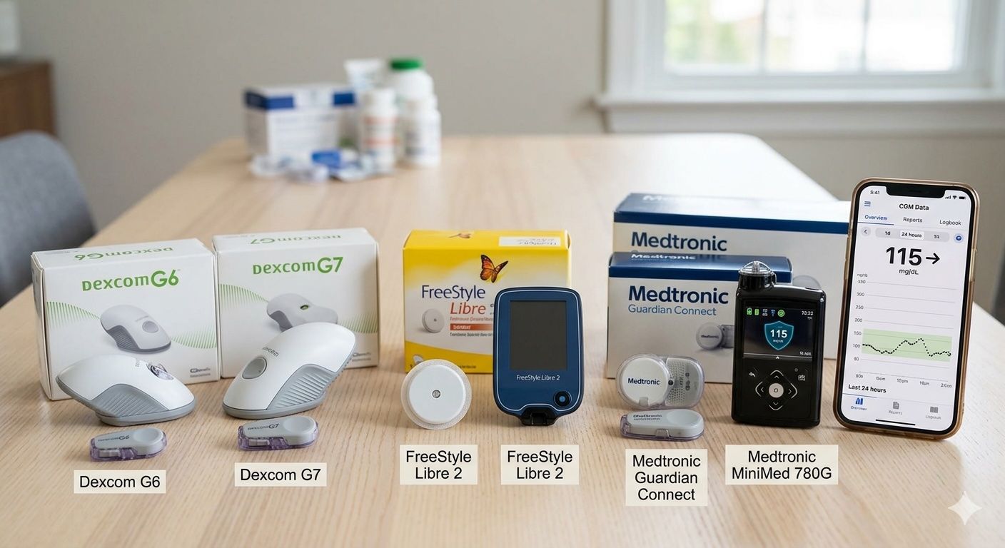 Best OTC CGM: FDA-Approved Glucose Sensors Compared